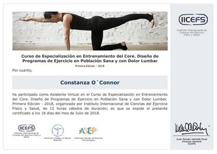 Certificado Final de Asistencia