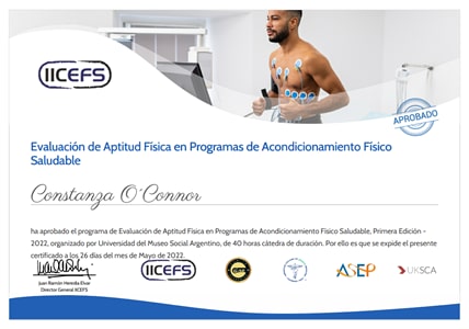 Certificado Final de Aprobación