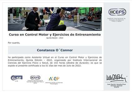 Certificado Final de Asistencia