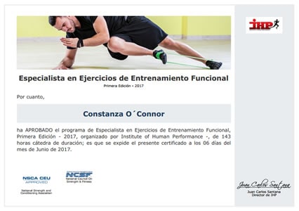 Certificado Final de Aprobación