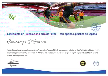 Certificado Final de Aprobación