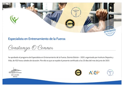 Certificado Final de Aprobación