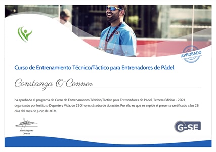 Certificado Final de Aprobación