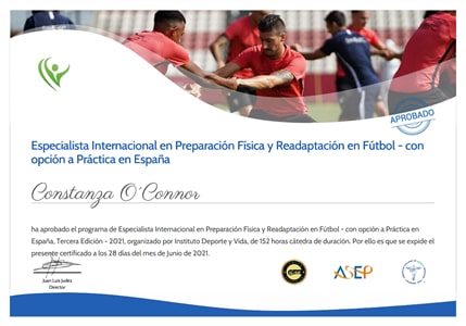 Certificado Final de Aprobación