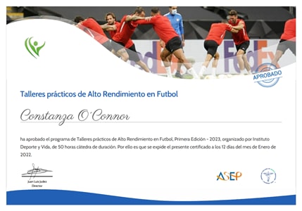 Certificado Final de Aprobación