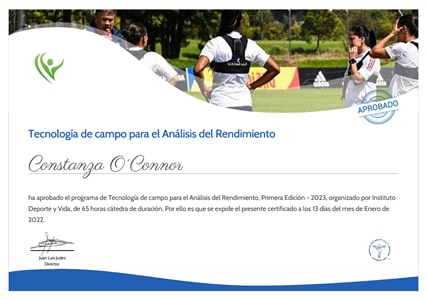 Certificado Final de Aprobación