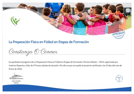 Certificado Final de Aprobación