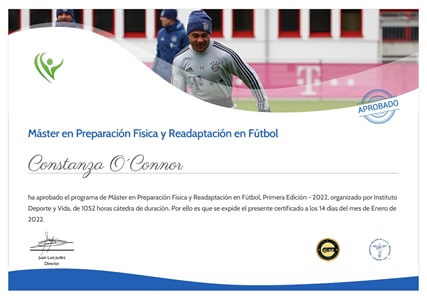 Certificado Final de Aprobación