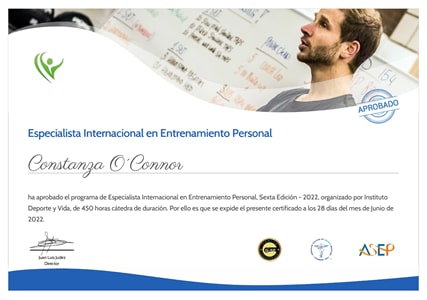 Certificado Final de Aprobación