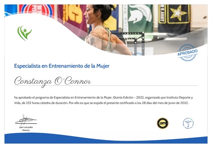 Certificado Final de Aprobación