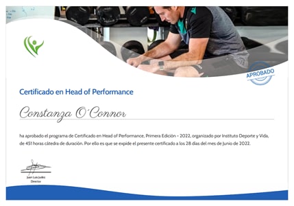 Certificado Final de Aprobación