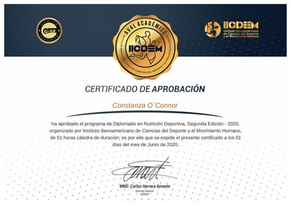 Certificado Final de Aprobación
