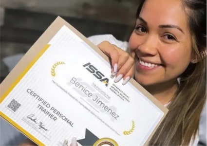 Certificado oficial de la International Sports Sciences Association