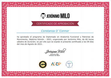 Certificado Final de Aprobación