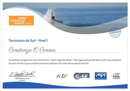 Certificado Final de Aprobación