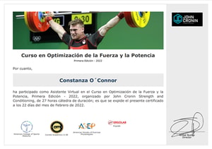 Certificado Final de Asistencia