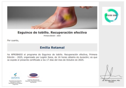 Certificado Final de Aprobación