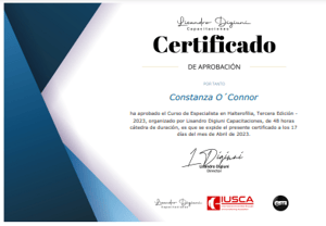 Certificado Final de Aprobación
