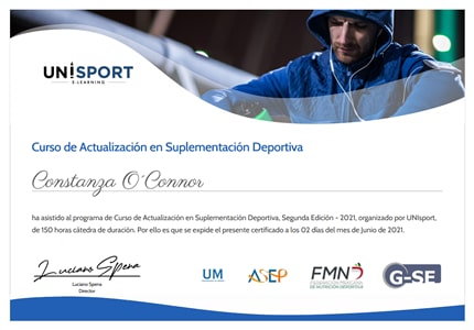 Certificado Final de Asistencia