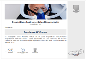 Certificado Final de Asistencia