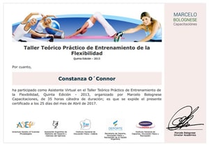 Certificado Final de Asistencia