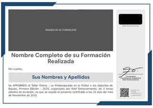 Certificado Final de Asistencia