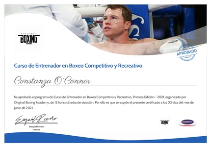 Certificado Final de Aprobación