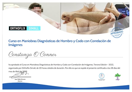 Certificado Final de Aprobación