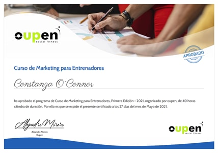 Certificado Final de Aprobación
