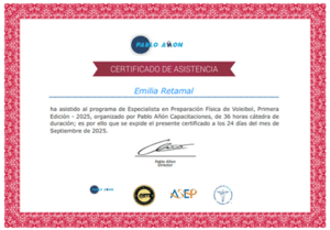 Certificado Final de Cursado