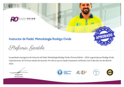 Certificado Final de Aprobación