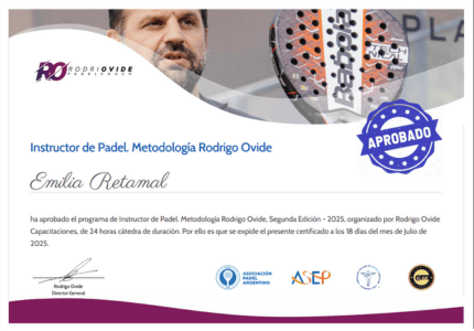 Certificado Final de Aprobación