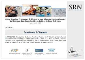 Certificado Final de Aprobación