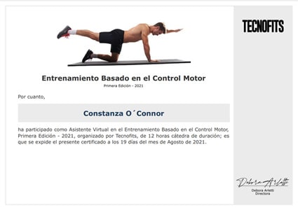 Certificado Final de Asistencia