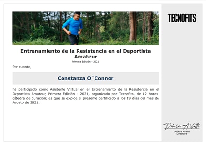 Certificado Final de Asistencia