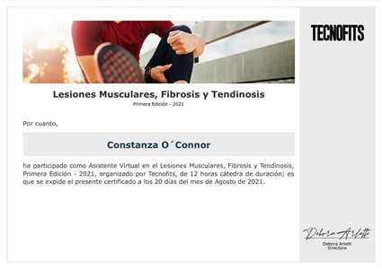 Certificado Final de Asistencia