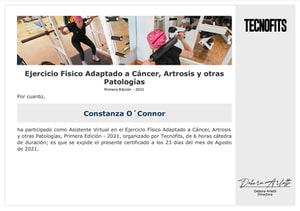 Certificado Final de Asistencia