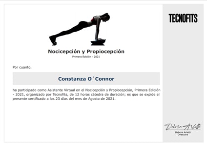 Certificado Final de Asistencia