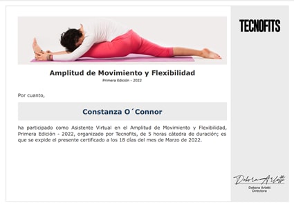 Certificado Final de Asistencia
