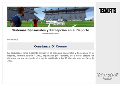 Certificado Final de Asistencia