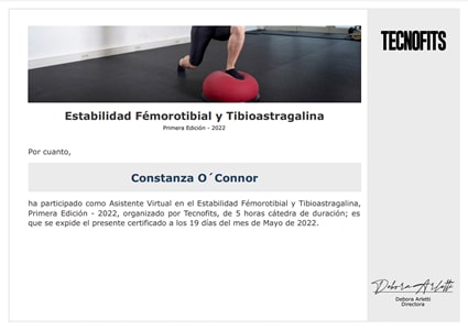 Certificado Final de Asistencia