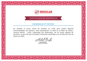 Certificado Final de Asistencia