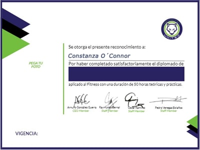 Certificado Final de Aprobación