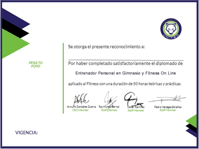 Certificado Final de Aprobación