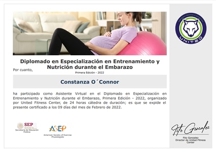Certificado Final de Asistencia