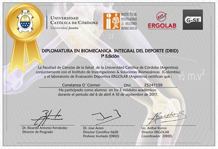 Certificado de Aprobación