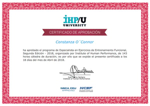 Certificado Santana