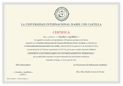 Certificado Final de Aprobación