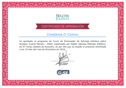 Certificado Final de Aprobación